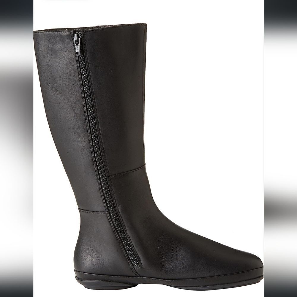 Camper Women's Black Tall Side-Zip Boot